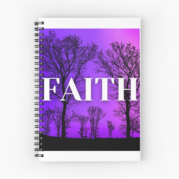 Item preview, Serene FAITH Design with Surreal Pink and Lavender Sky designed and sold by Fredster1966.