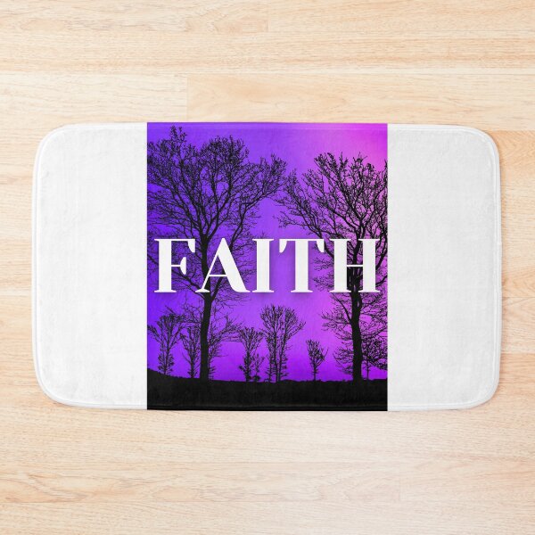 Item preview, Serene FAITH Design with Surreal Pink and Lavender Sky designed and sold by Fredster1966.