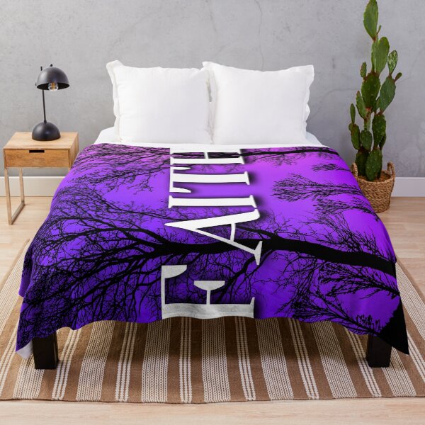 Item preview, Serene FAITH Design with Surreal Pink and Lavender Sky designed and sold by Fredster1966.