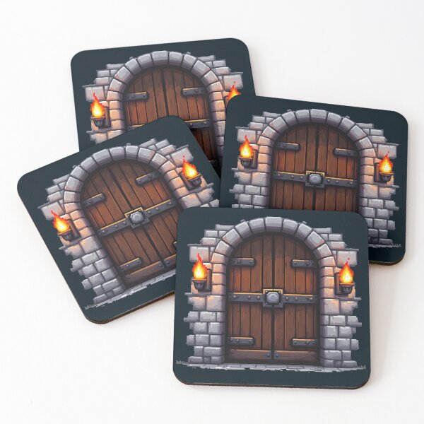 Item preview, Dungeon Door: Enter the Adventure designed and sold by Jollys-ArtShop.