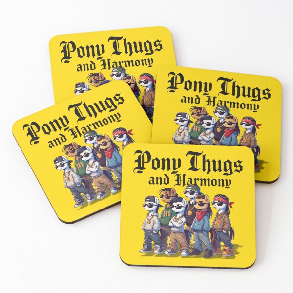 Item preview, Matones pony en la sombra y armonía designed and sold by pUNKnown.