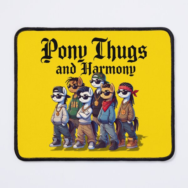 Item preview, Shadowed Pony Thugs and Harmony designed and sold by pUNKnown.