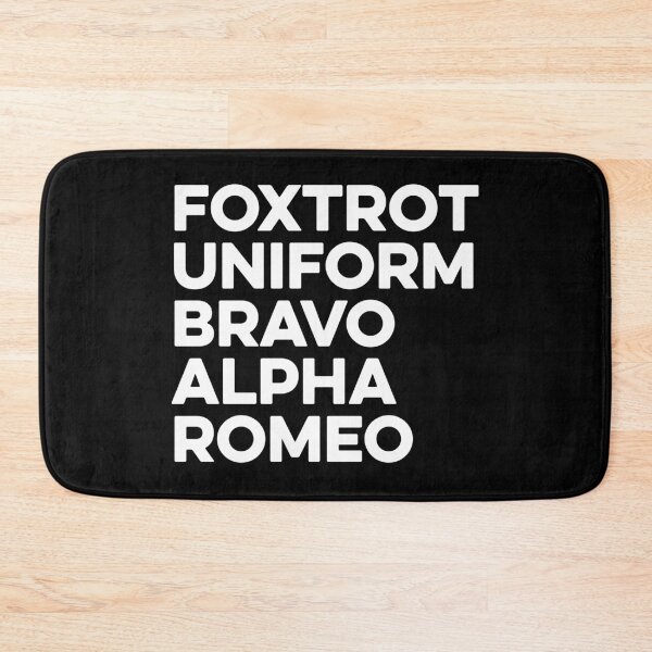 Artikelvorschau, Foxtrott-Uniform Bravo Alpha Romeo entworfen und verkauft von zeviwanty.