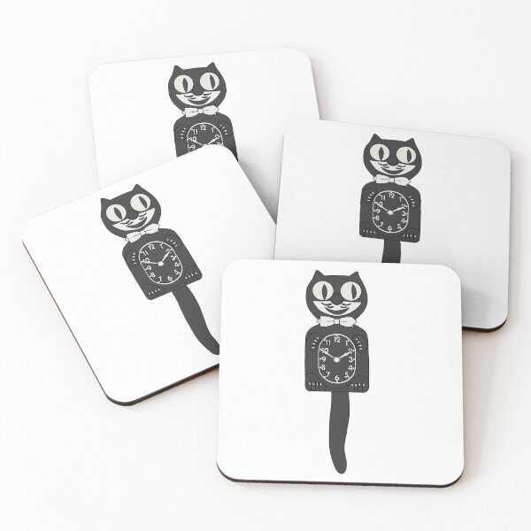 Item preview, Cat Clock designed and sold by elviamontemayor.