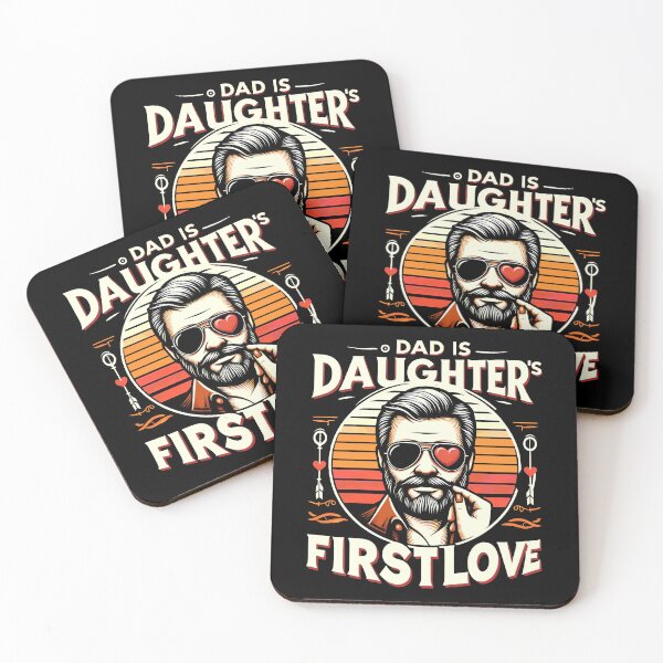 Item preview, dad is daughter's first love designed and sold by Mo5tar.