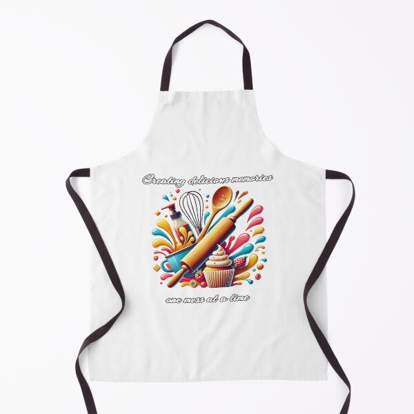 Item preview, Creating Delicious Memories - Funny Baking Quote, Cute Kitchen Gift designed and sold by LilMessyKitchen.