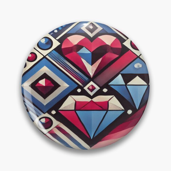Item preview, Geometric Romance Reloaded Premium Trendy Best Gift designed and sold by Imaginarium of Chaos falcon88 .