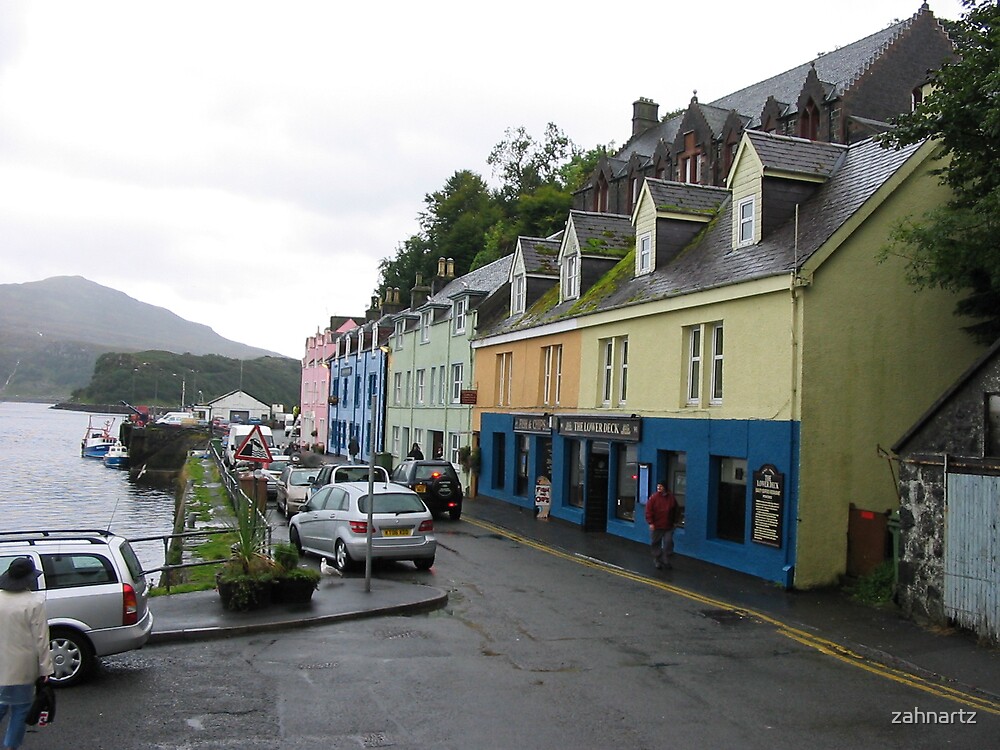 "Portree shops" by zahnartz | Redbubble
