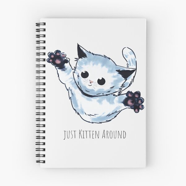 Item preview, Just Kitten Around - Adorable Falling Kitten Graphic for Cat Lovers designed and sold by eatmorvelopator.