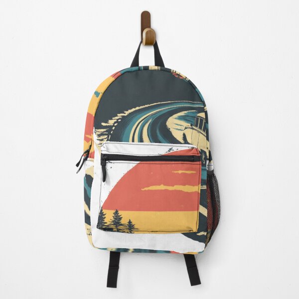 Item preview, Vintage Coastal Drive – Retro Road Trip Art designed and sold by VividCore.