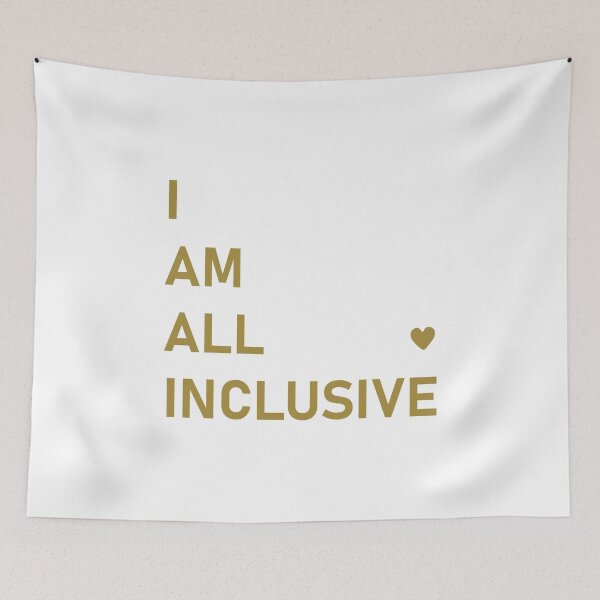 Item preview, I AM ALL INCLUSIVE: Love in Perfect Balance, Unique designed and sold by villacreativa.