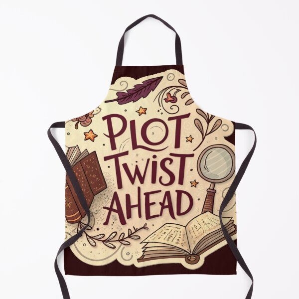 Item preview, Plot Twist Ahead, Quirky Text With A Mystery Book Theme, Bookish Decoration, Book Lovers Gifts, Kindle Stickers, Reading Stickers designed and sold by PixelStoneDesign .