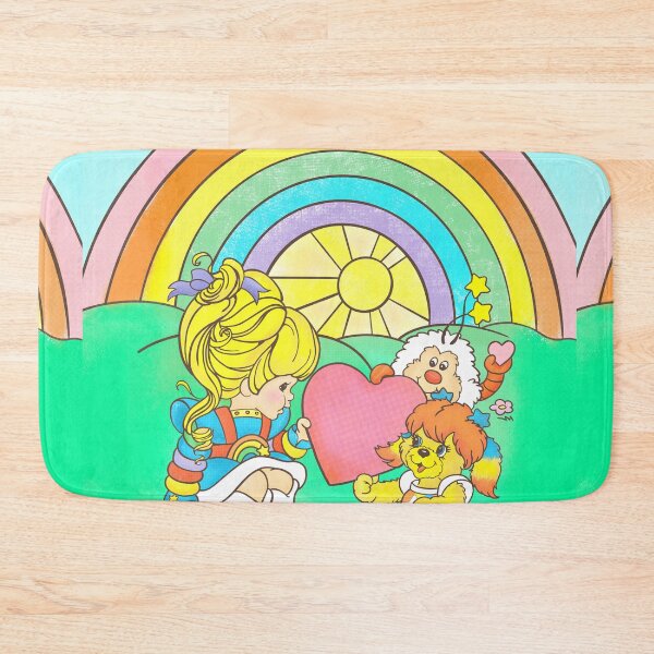 Artikelvorschau, 80er Regenbogen Mädchen Welpe Brite Valentine entworfen und verkauft von Shiny Plastic Rainbow.