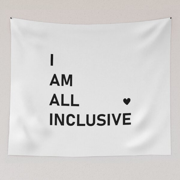 Item preview, I AM ALL INCLUSIVE: Love in Perfect Balance, Unique designed and sold by villacreativa.