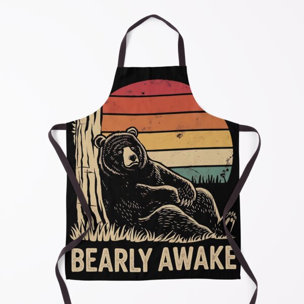 Item preview, Grizzly Bear - Bearly Awake designed and sold by MALIKABO.