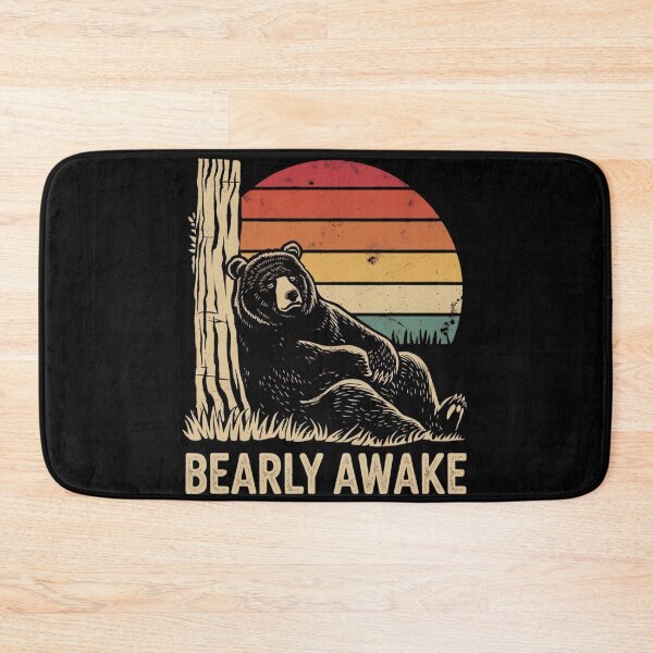 Item preview, Grizzly Bear - Bearly Awake designed and sold by MALIKABO.