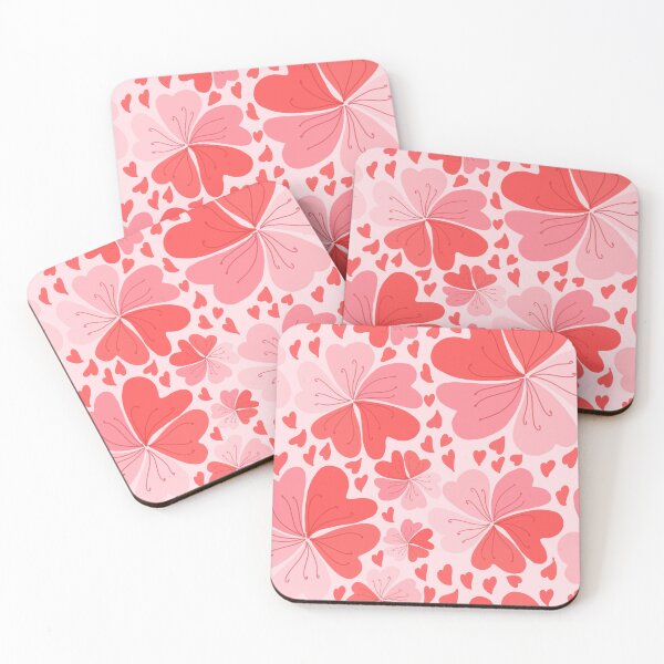 Item preview, Blooming love hearts floral designed and sold by mitalim.