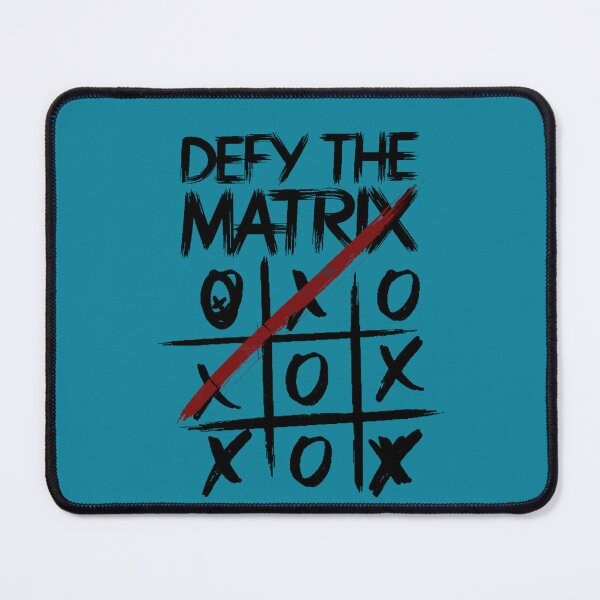 Item preview, Defy the Matrix:Tic-Tac-Toe Rebellion designed and sold by NiRia Spot.