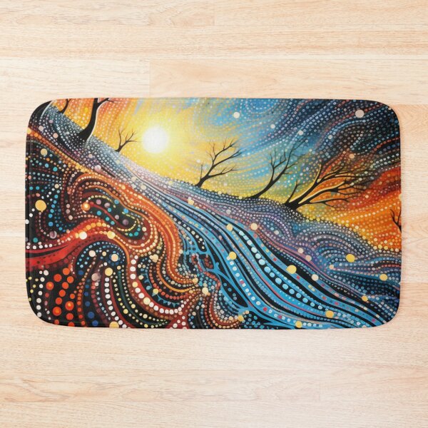 Item preview, Aboriginal Inspired Dot Art - Mirage designed and sold by GrinGalore.
