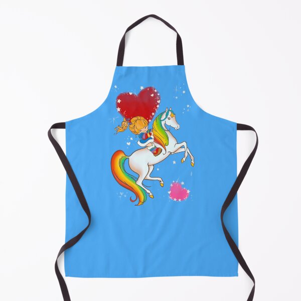 Item preview, Rainbow Horse & Girl Valentine with Heart designed and sold by Shiny Plastic Rainbow.