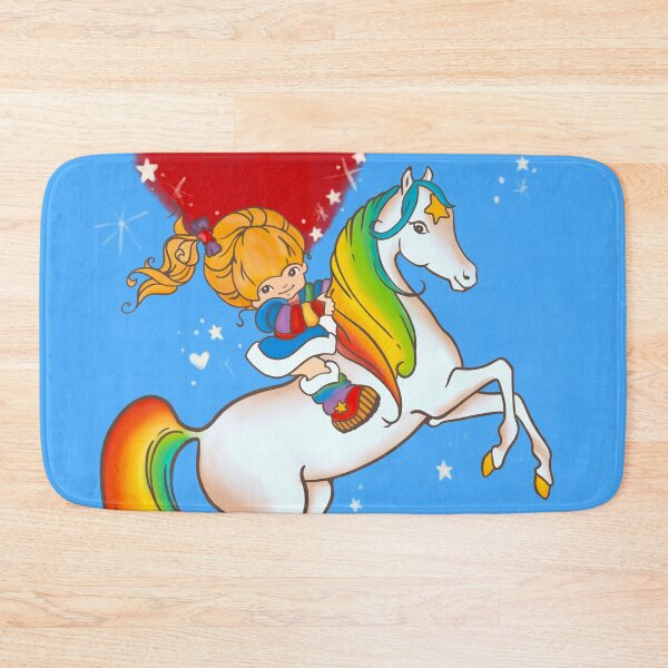 Item preview, Rainbow Horse & Girl Valentine with Heart designed and sold by Shiny Plastic Rainbow.
