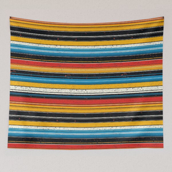 Item preview, Colorful Horizontal Stripes with Unique Textures designed and sold by Piotrek0001.