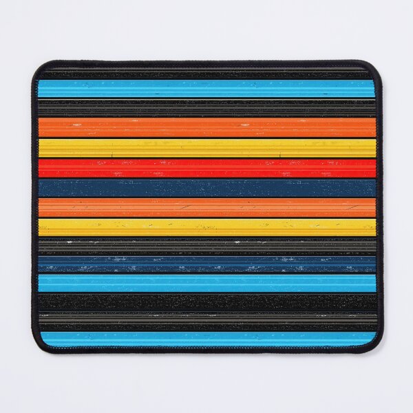 Item preview, Artistic Horizontal Stripes with Mixed Media Effects designed and sold by Piotrek0001.