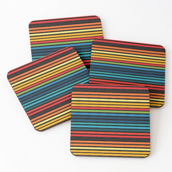 Item preview, Abstract Horizontal Stripes with Layered Textures designed and sold by Piotrek0001.
