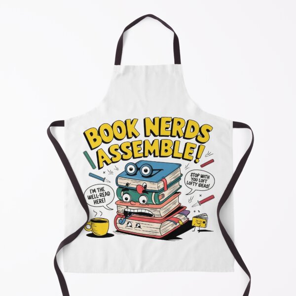 Item preview, Book Nerds Assemble: Hilarious Book Stack designed and sold by DITCHB .