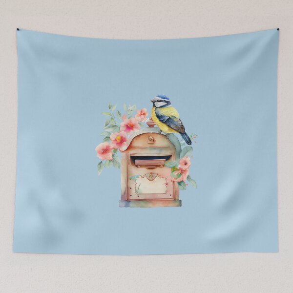 Item preview, Cute vintage bird with beautiful flower sweet T-Shirt  designed and sold by Teeandnat.