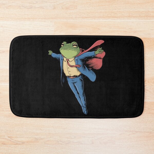Item preview, The Flying Frog Hero: A Whimsical Leap into Adventure designed and sold by SztylishDesigns.