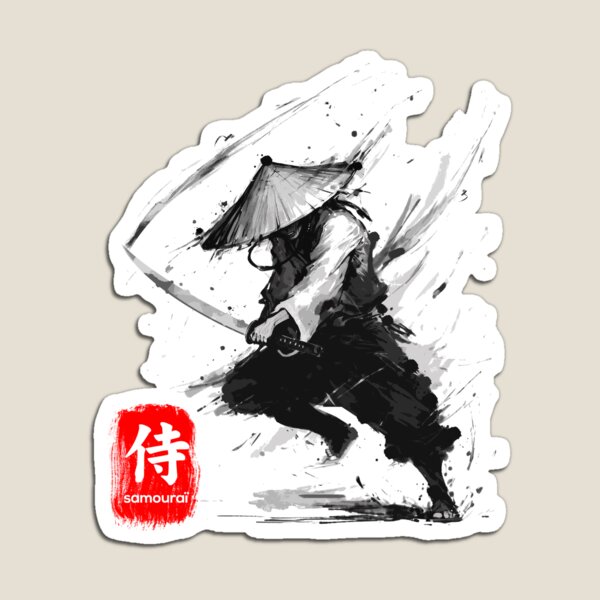 Artikelvorschau, Eingefärbter Samurai entworfen und verkauft von Mecanicarts.