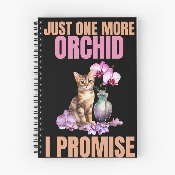 Artikelvorschau, Nur noch eine Orchidee, versprochen - Feline Floral Fantasy entworfen und verkauft von ImagiSpark Press.