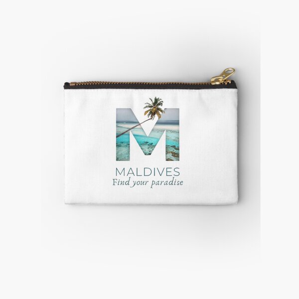 Item preview, Maldives Find Your Paradise - Tropical Travel Poster Design designed and sold by Colorful-Garden.
