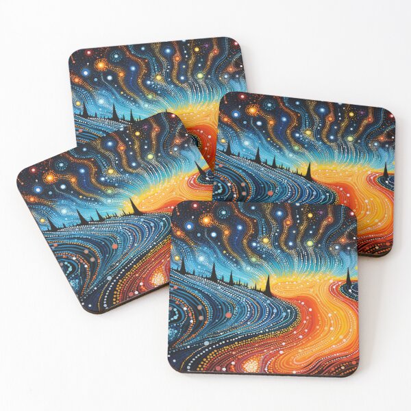 Item preview, Aboriginal Authentic Art - Lava Is Coming designed and sold by GrinGalore.