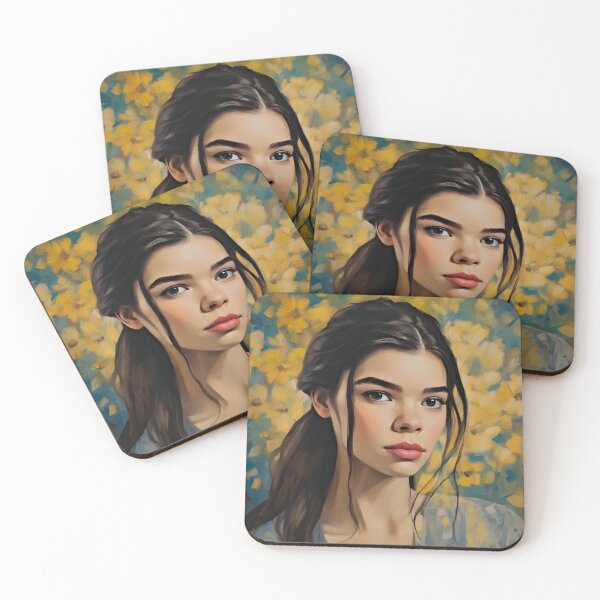 Item preview, Hailee Steinfeld with floral theme designed and sold by bogfl.