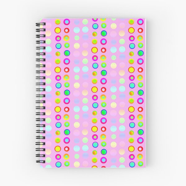 Item preview, Pastel pink rainbow cute dots geometrical pattern designed and sold by lausn.
