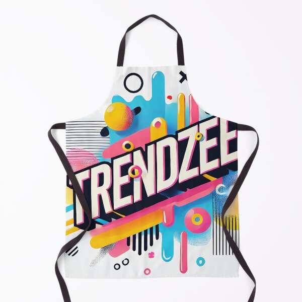 Item preview, TrenndZee Trendy Typography Meets Colorful Geometry designed and sold by Thai Vibe Studio.