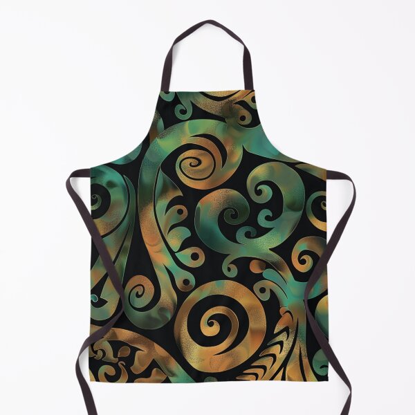 Item preview, New Zealand Paua Māori Pattern Koru Design 321 designed and sold by GrinGalore.