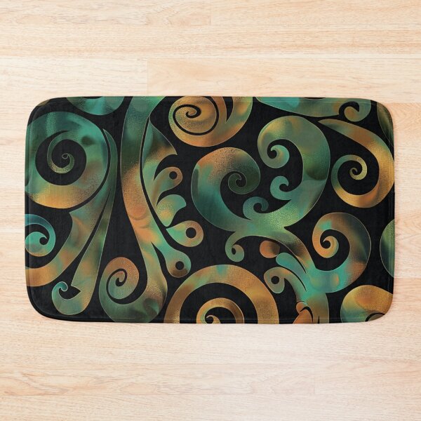 Item preview, New Zealand Paua Māori Pattern Koru Design 321 designed and sold by GrinGalore.