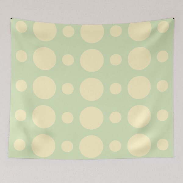 Item preview, Lime Cream With Blobs designed and sold by CharlottePlaceArt.