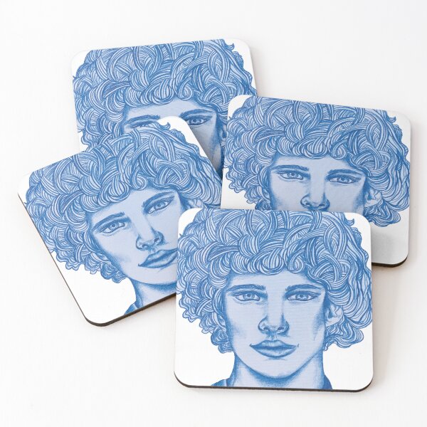 Item preview, Blue bowl cut drawing designed and sold by GENEST-V.