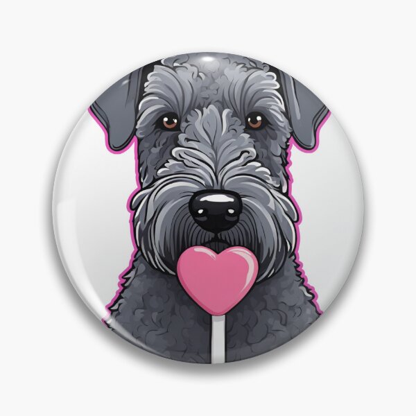 Artikelvorschau, Valentinstag Kerry Blue Terrier Romantik entworfen und verkauft von GoodyPaws.