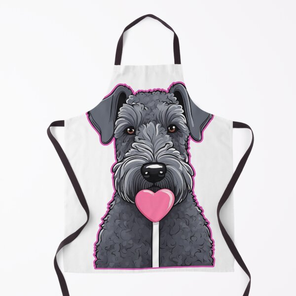 Artikelvorschau, Valentinstag Kerry Blue Terrier Romantik entworfen und verkauft von GoodyPaws.