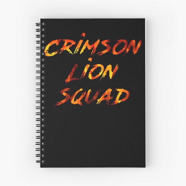 Item preview, Black Clover Crimson Lions Squad Logo Text designed and sold by RitzyStyle.