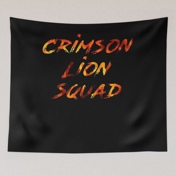 Item preview, Black Clover Crimson Lions Squad Logo Text designed and sold by RitzyStyle.