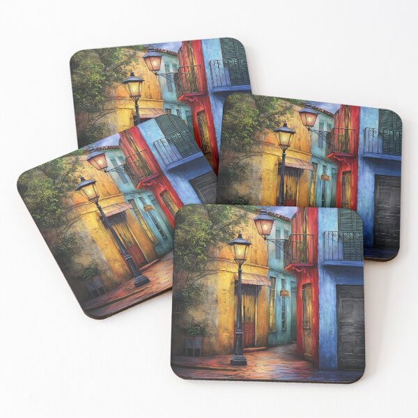 Item preview, Colors of Latin Quarter - Vibrant Street Art designed and sold by TheSillySartor.
