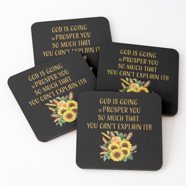 Item preview, God Is Going To Prosper You So Much That You Can't Explain It  designed and sold by CrossCrafted.