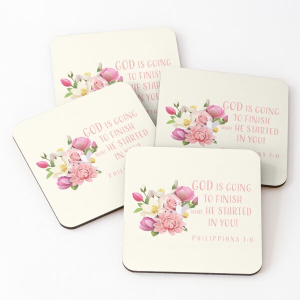 Item preview, God Is Going To Finish What He Started In You - Christian  designed and sold by CrossCrafted.
