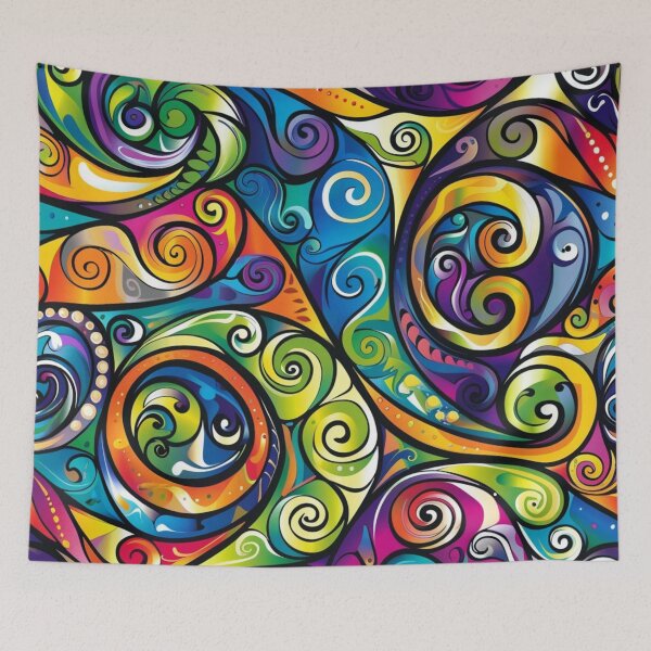 Item preview, New Zealand Paua Māori Pattern Koru Design 322 designed and sold by GrinGalore.
